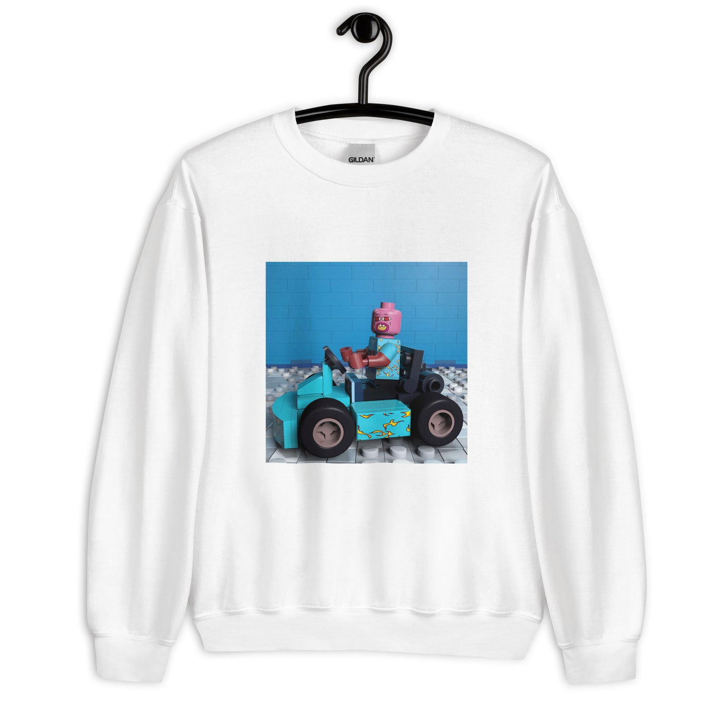 "Tyler, The Creator - "Cherry Bomb" Go-Kart" Lego Parody Sweatshirt