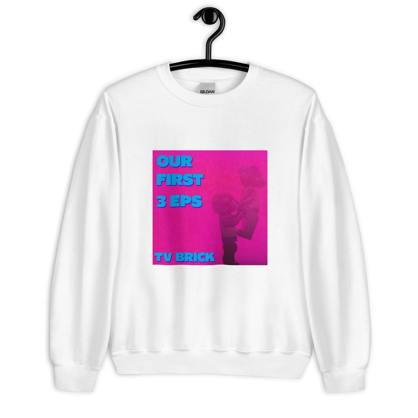 "TV Girl - Our First 3 EPs" Lego Parody Sweatshirt