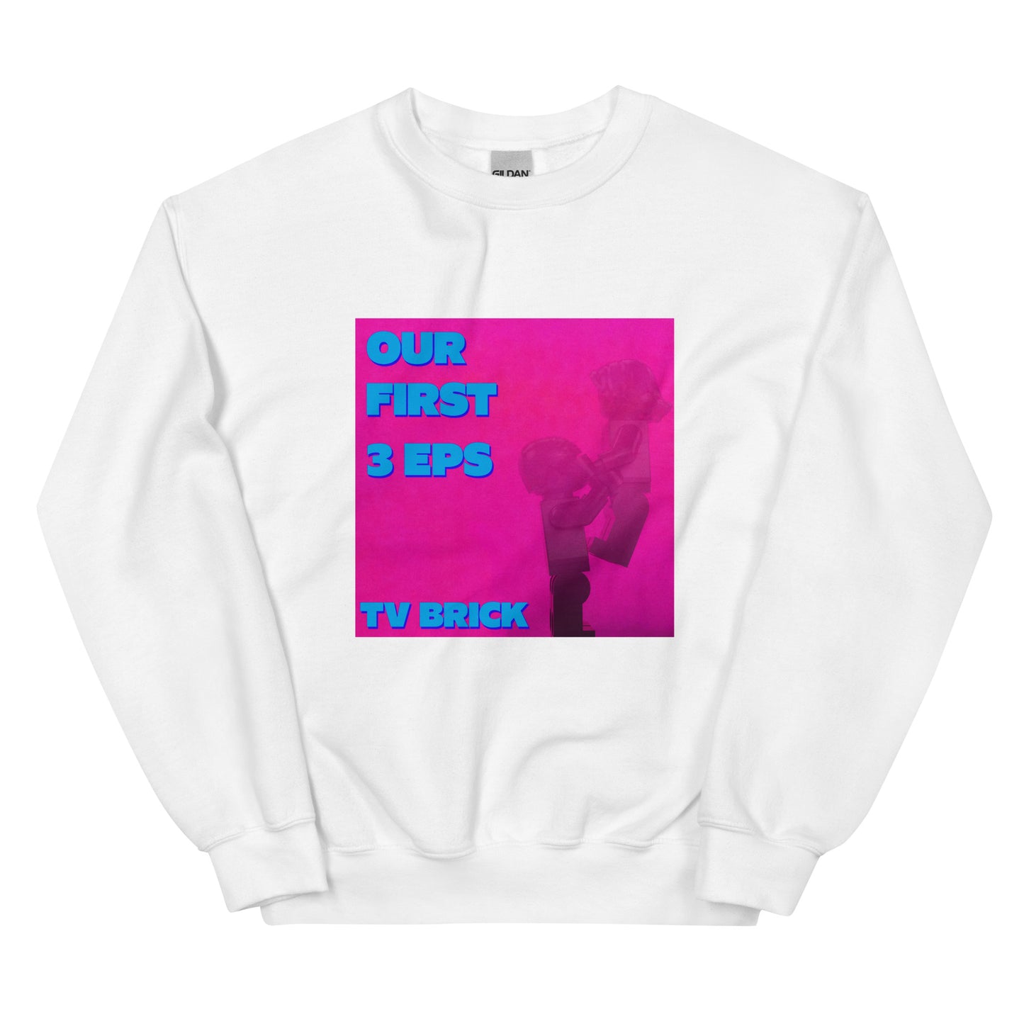 "TV Girl - Our First 3 EPs" Lego Parody Sweatshirt