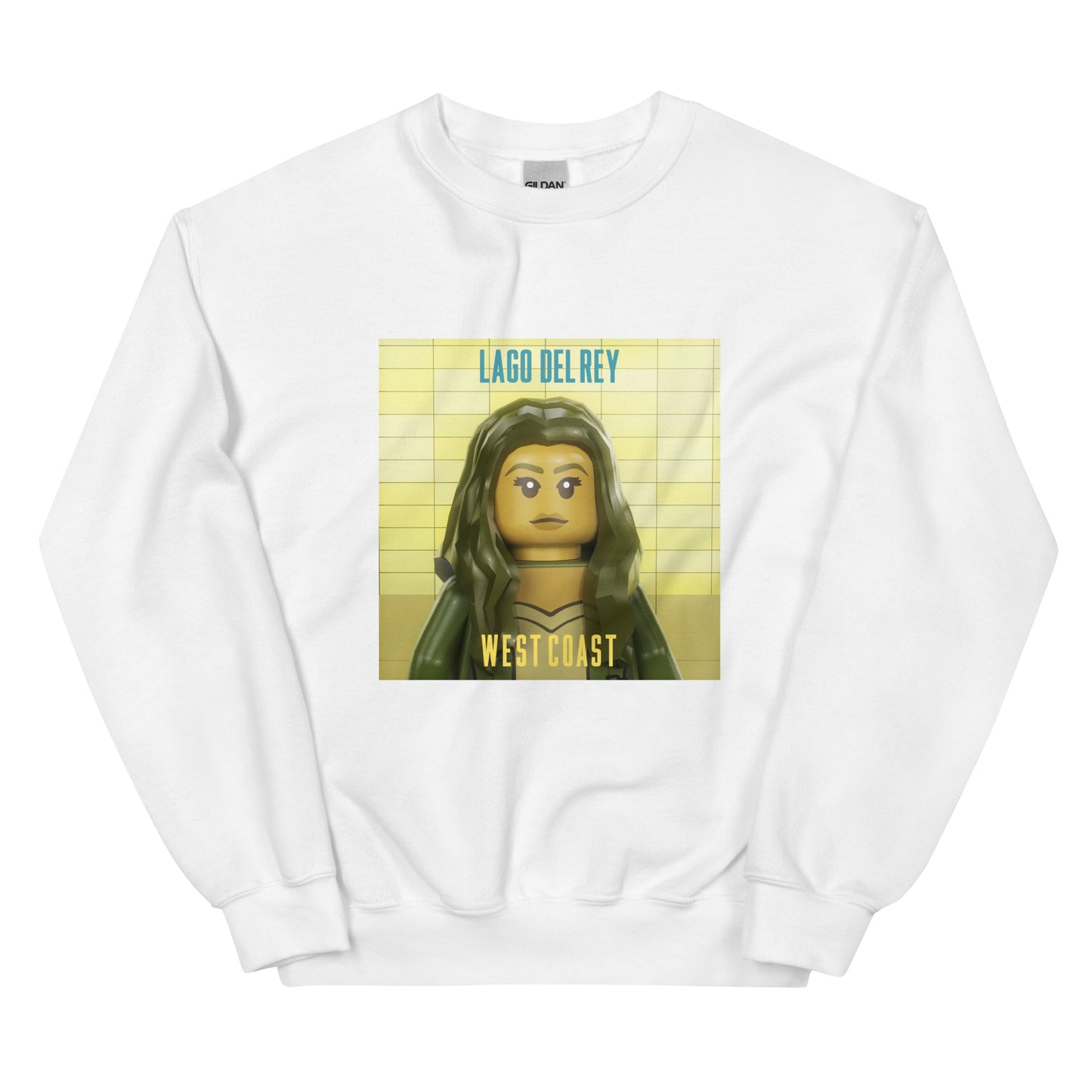 "Lana Del Rey - West Coast" Lego Parody Sweatshirt