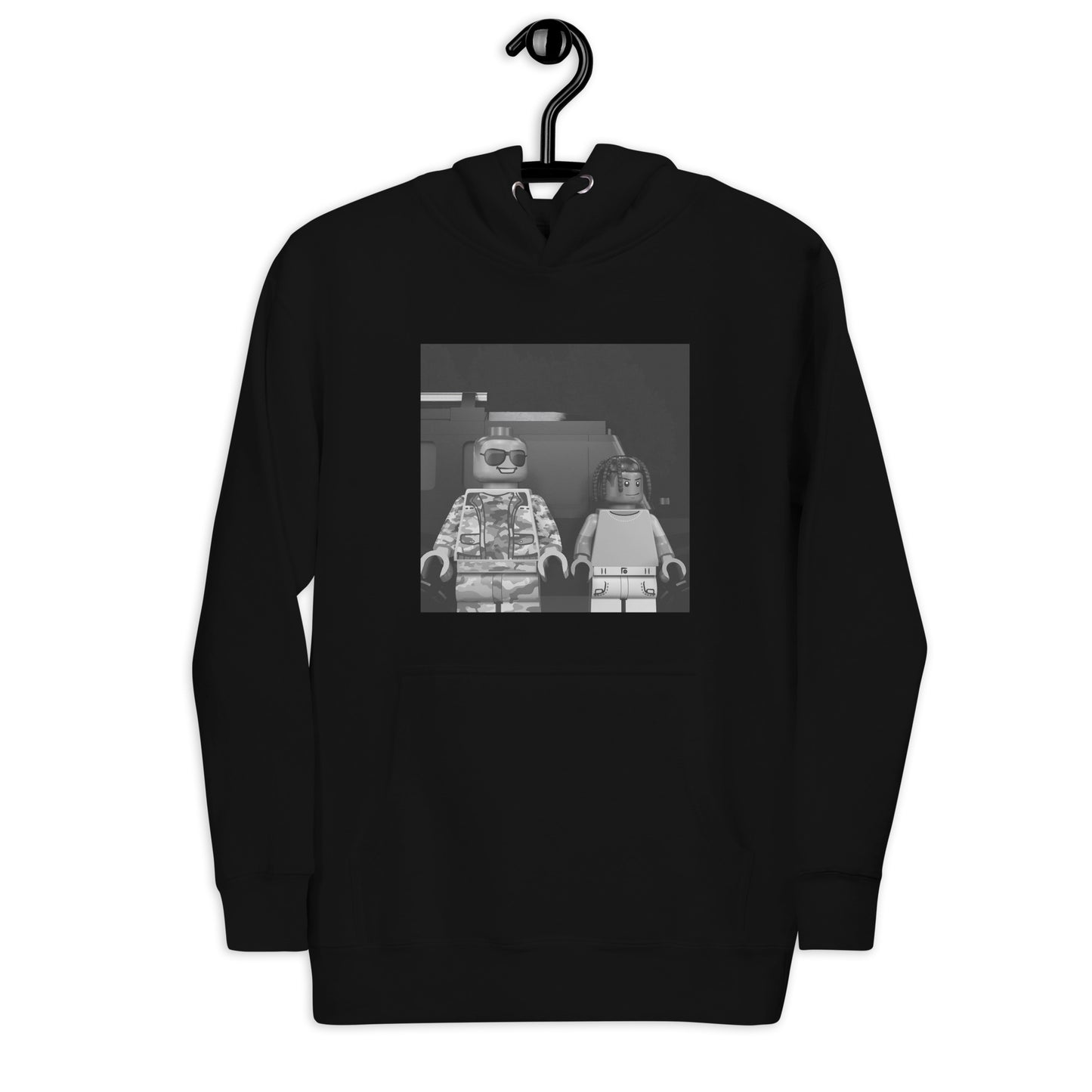 "Pharrell Williams & Travis Scott - Down in Atlanta" Lego Parody Hoodie