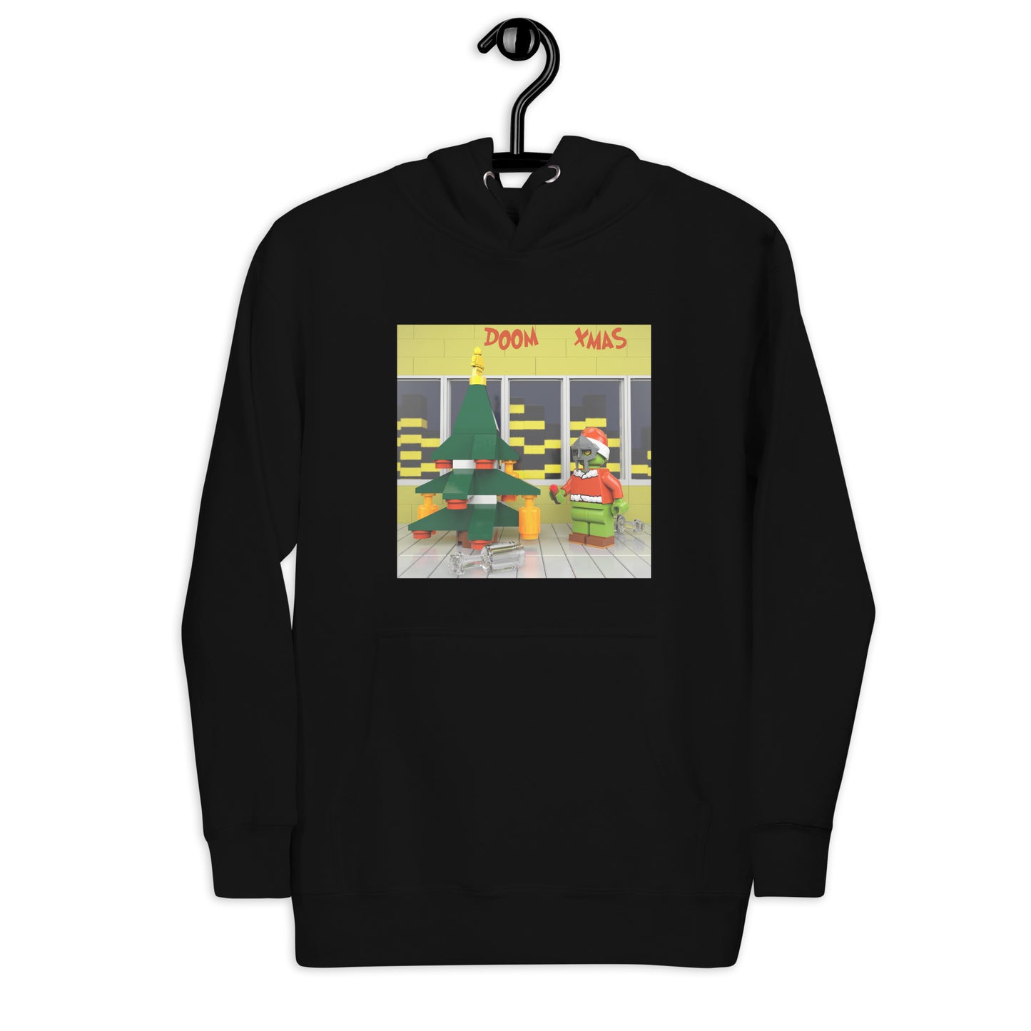 "MF DOOM x Cookin Soul - DOOM XMAS" Lego Parody Hoodie