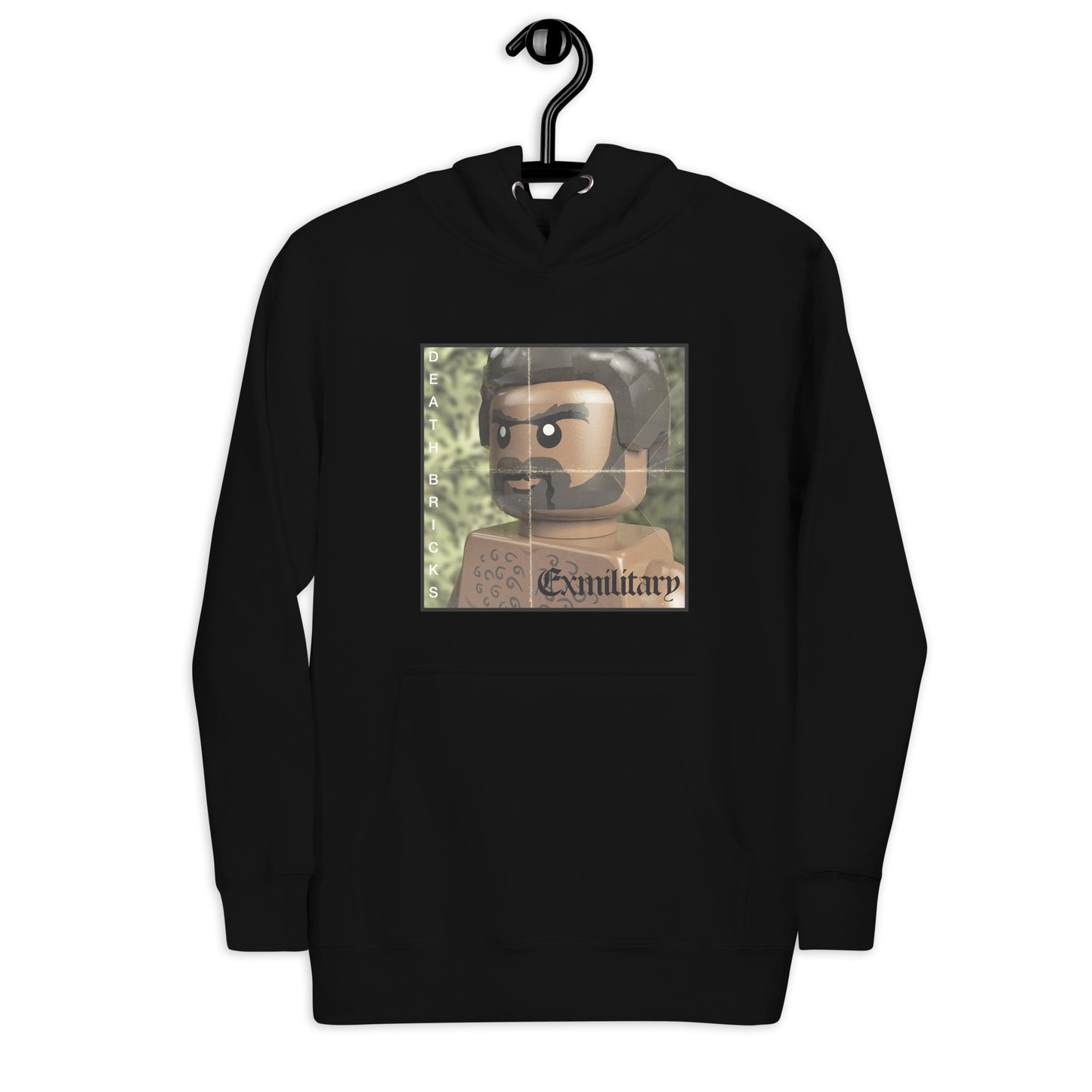 "Death Grips - Exmilitary" Lego Parody Hoodie