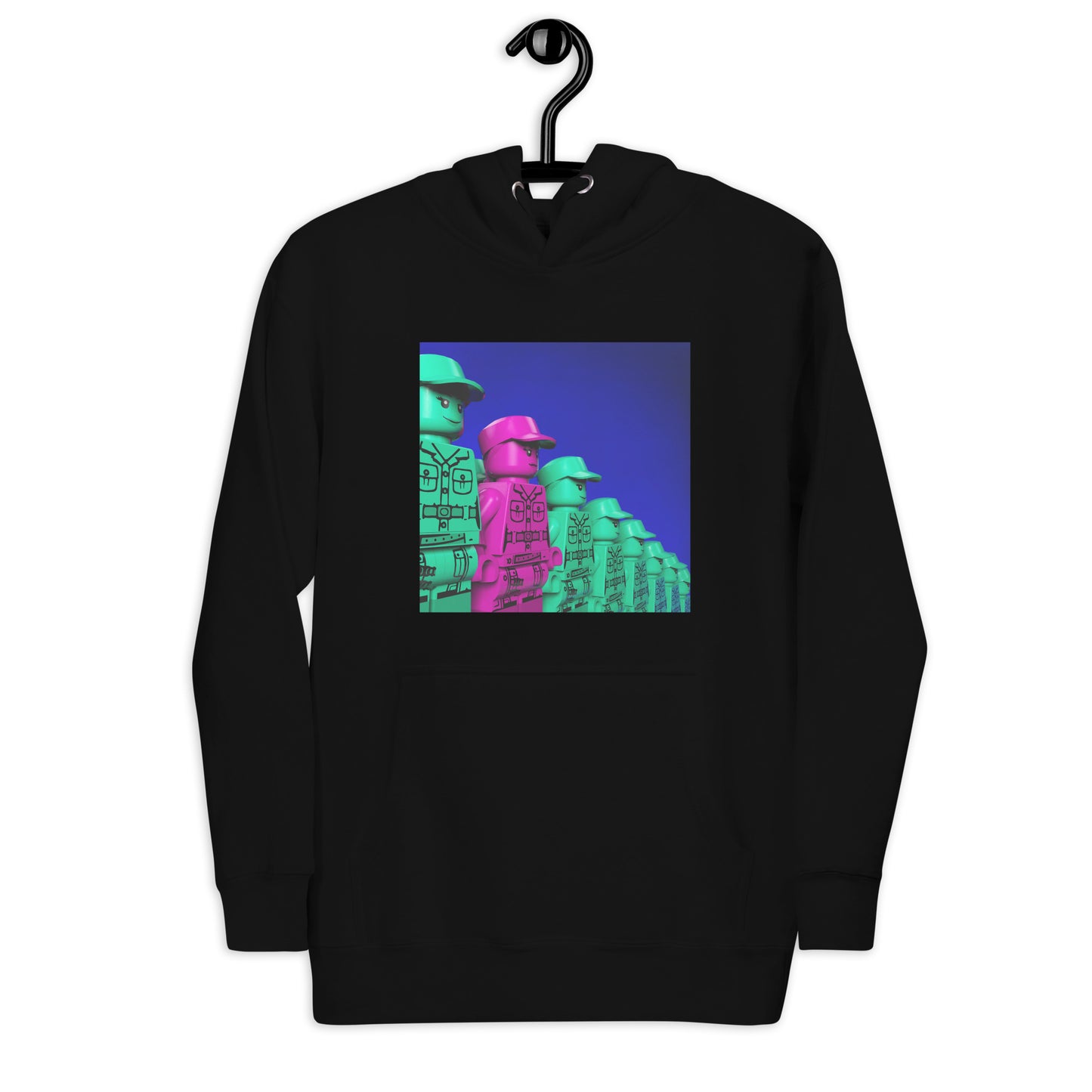 "TV Girl & Madison Acid - Maddie Acid’s Purple Hearts Club Band" Lego Parody Hoodie