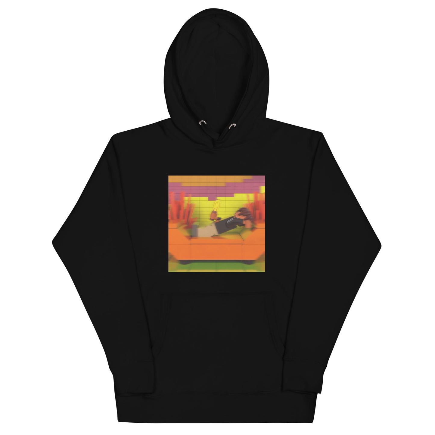 "redveil - Playing W/ Fire" Lego Parody Hoodie