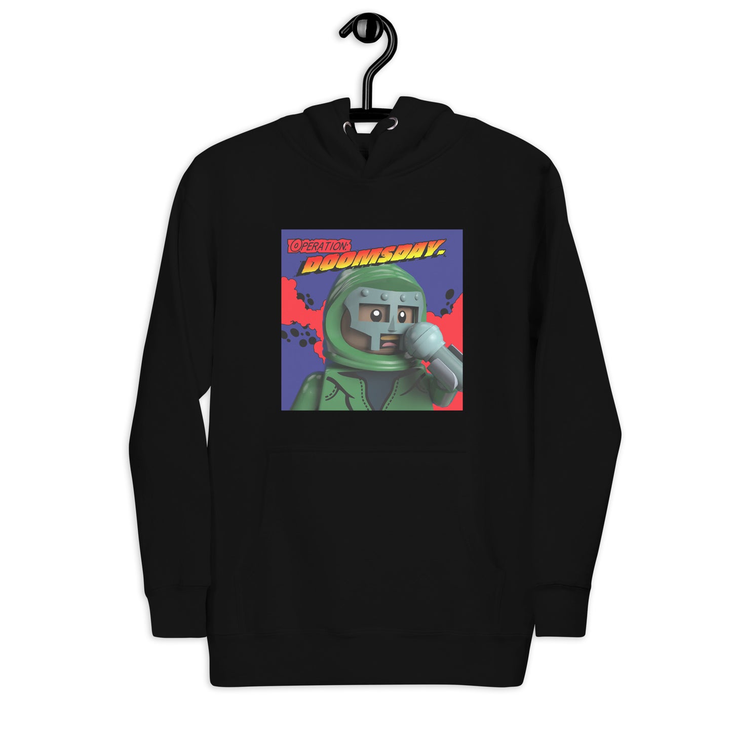 "MF DOOM - Operation: Doomsday [Vinyl Cover]" Lego Parody Hoodie