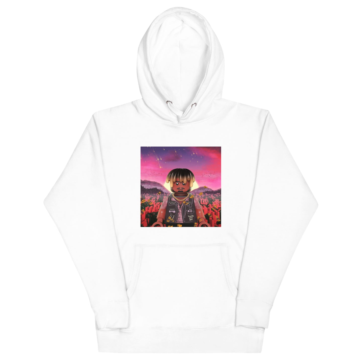 "Juice WRLD - Legends Never Die" Lego Parody Hoodie