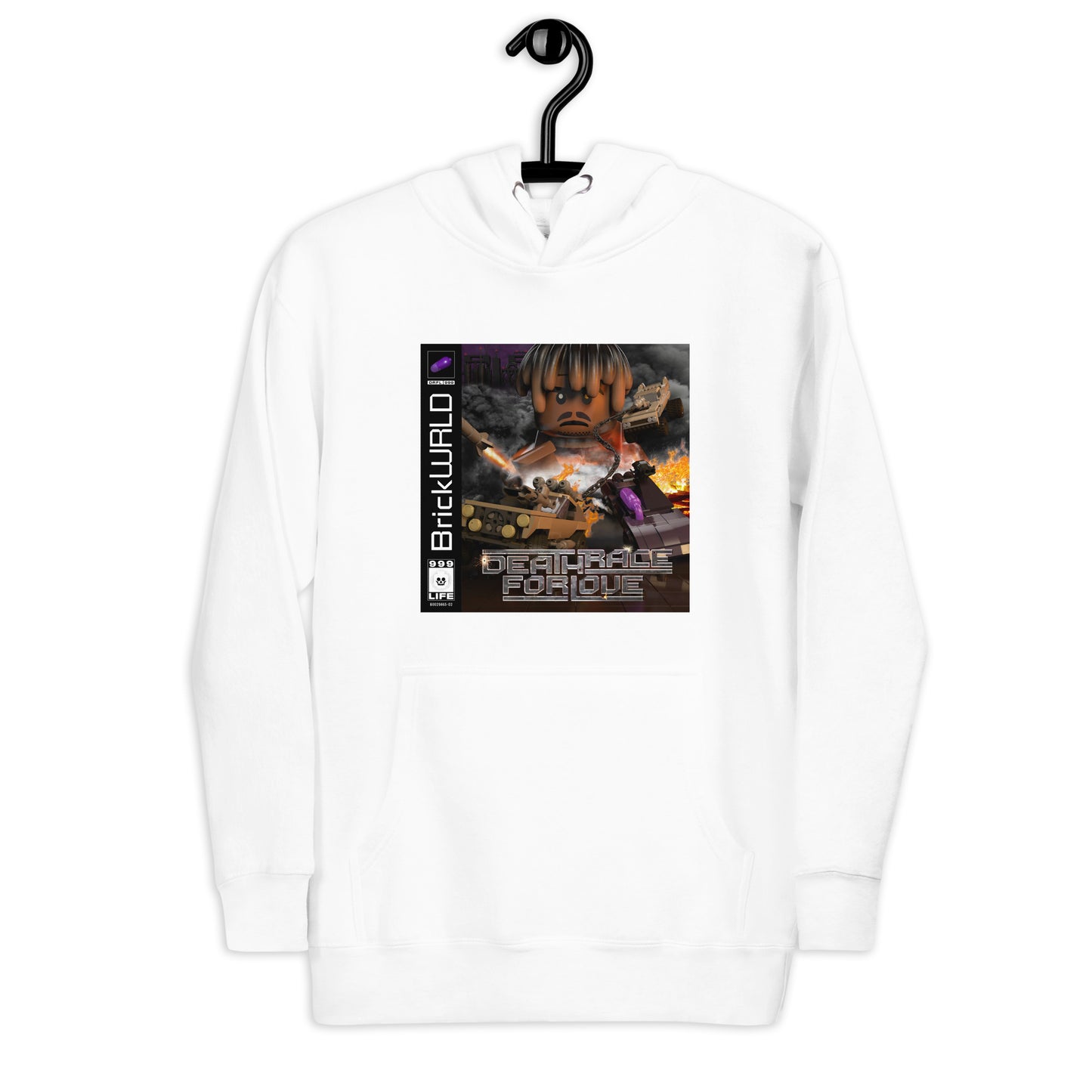 "Juice WRLD - Death Race for Love" Lego Parody Hoodie