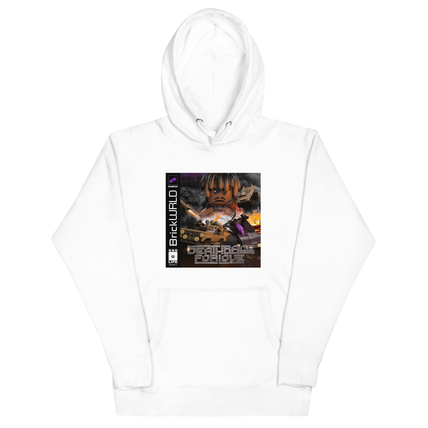 "Juice WRLD - Death Race for Love" Lego Parody Hoodie