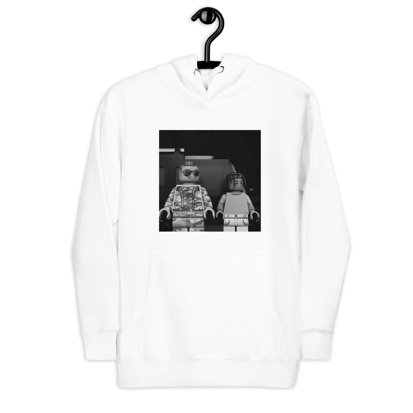 "Pharrell Williams & Travis Scott - Down in Atlanta" Lego Parody Hoodie