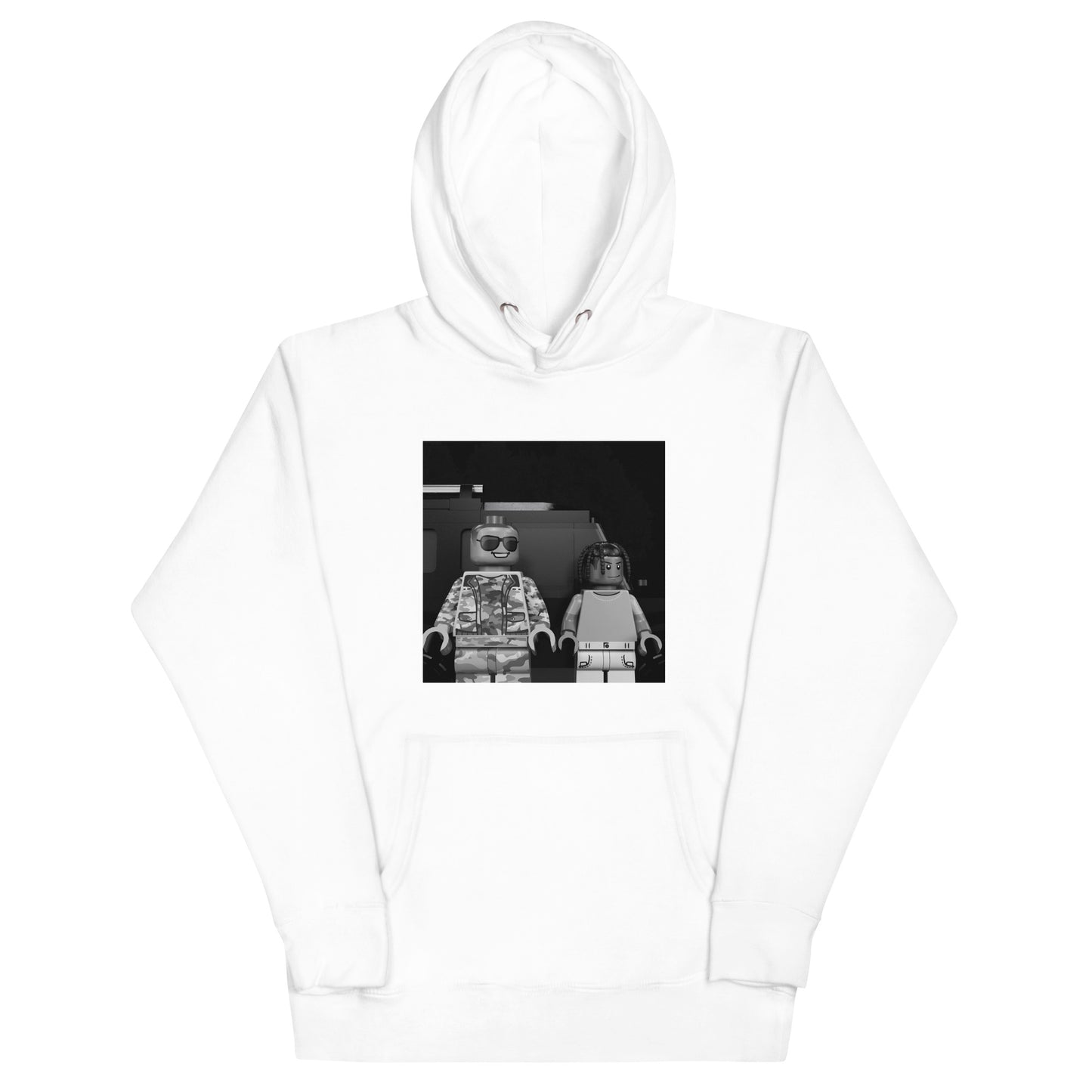 "Pharrell Williams & Travis Scott - Down in Atlanta" Lego Parody Hoodie