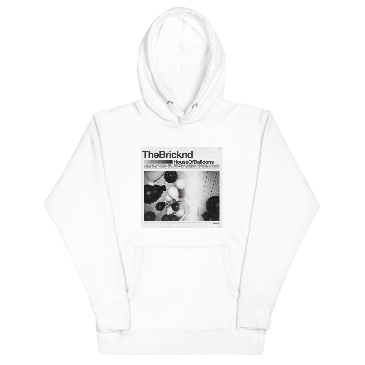 "The Weeknd - House of Balloons" Lego Parody Hoodie