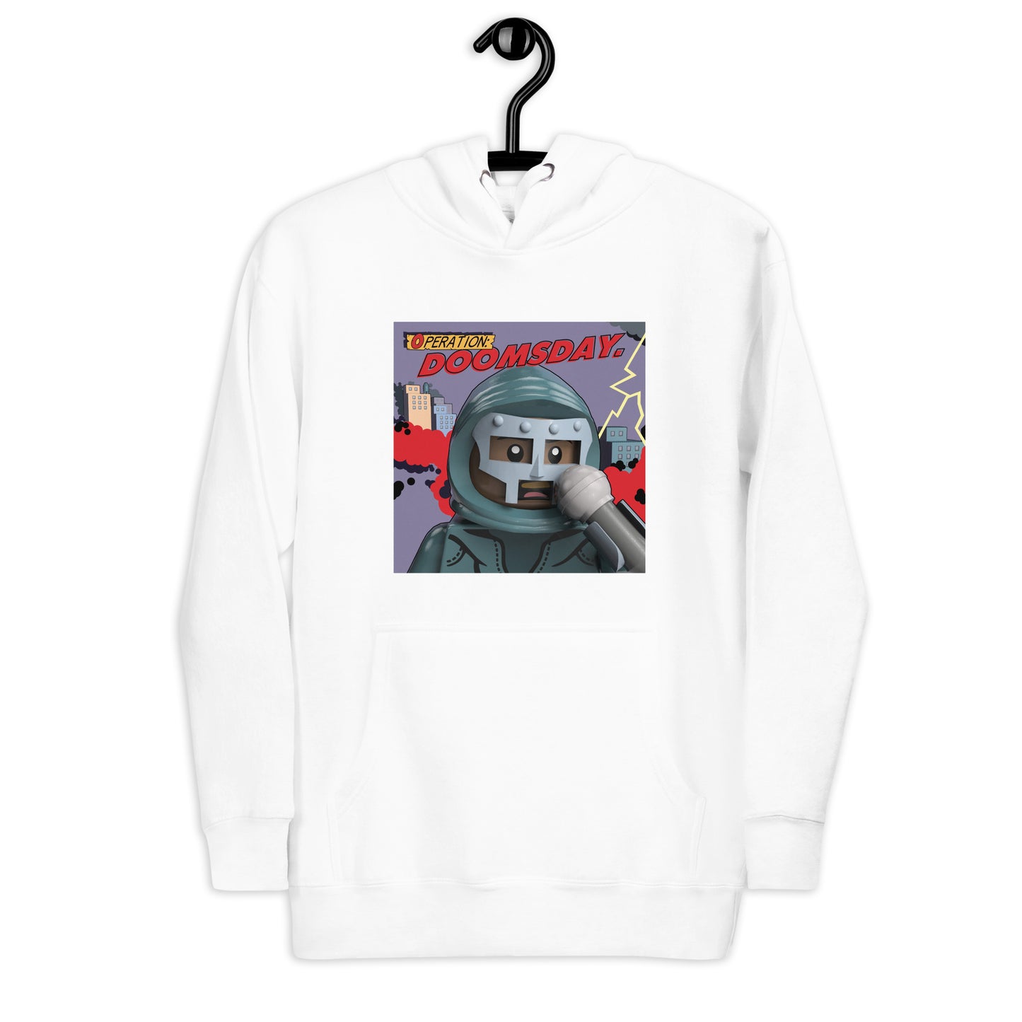 "MF DOOM - Operation: Doomsday" Lego Parody Hoodie