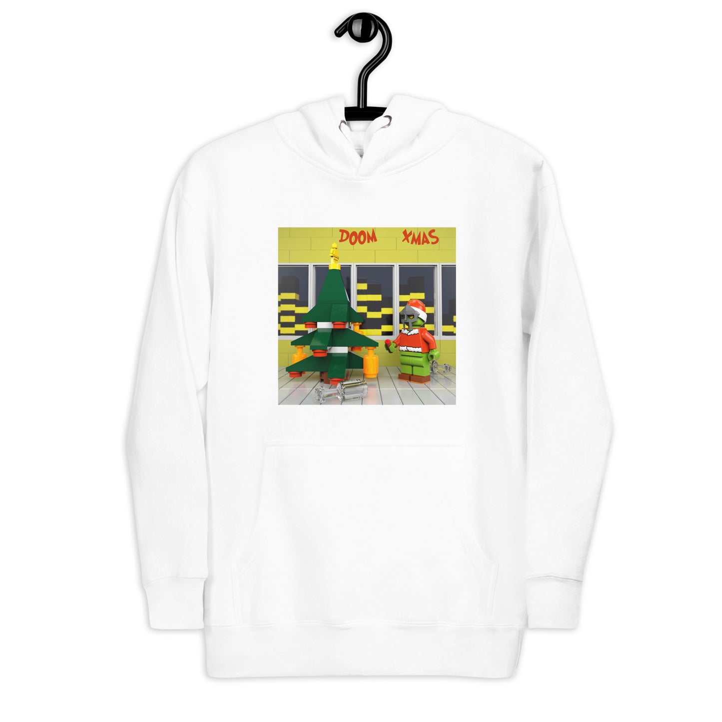 "MF DOOM x Cookin Soul - DOOM XMAS" Lego Parody Hoodie