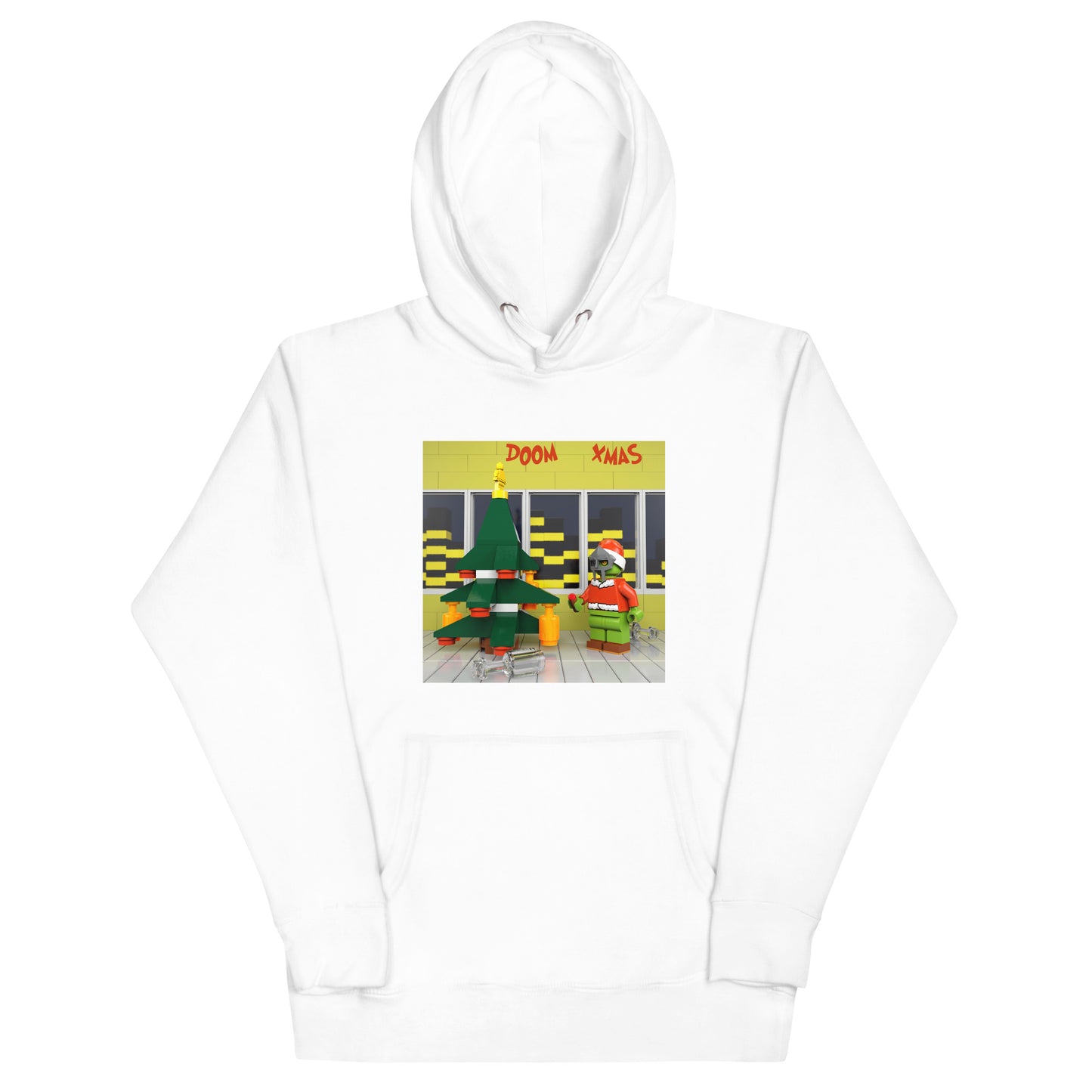 "MF DOOM x Cookin Soul - DOOM XMAS" Lego Parody Hoodie