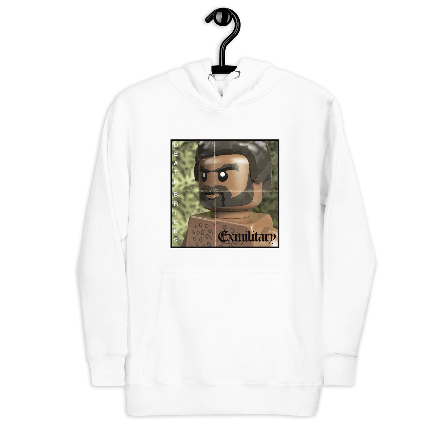 "Death Grips - Exmilitary" Lego Parody Hoodie