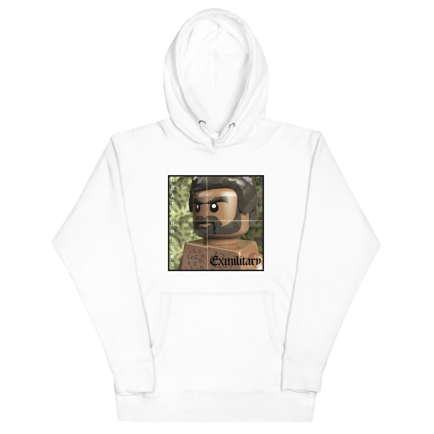 "Death Grips - Exmilitary" Lego Parody Hoodie