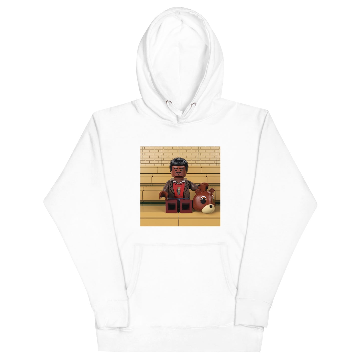 "Kanye West - The College Dropout (Photoshoot)" Lego Parody Hoodie