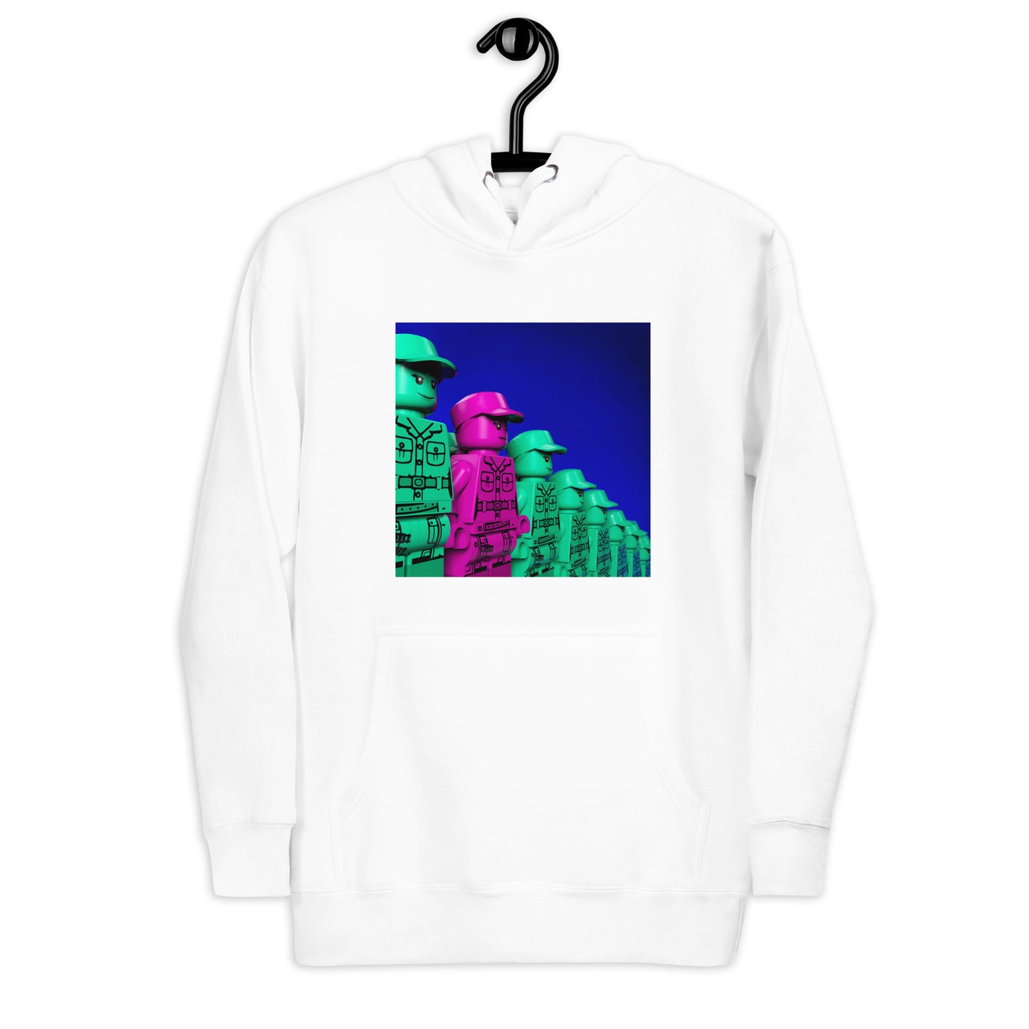 "TV Girl & Madison Acid - Maddie Acid’s Purple Hearts Club Band" Lego Parody Hoodie