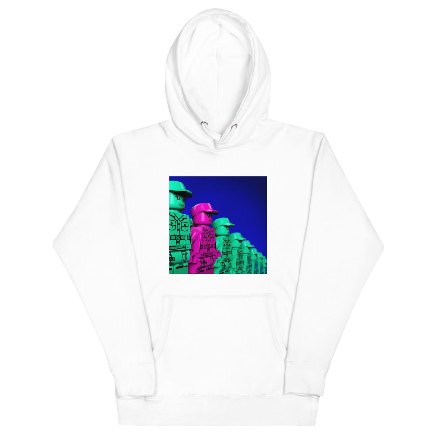 "TV Girl & Madison Acid - Maddie Acid’s Purple Hearts Club Band" Lego Parody Hoodie