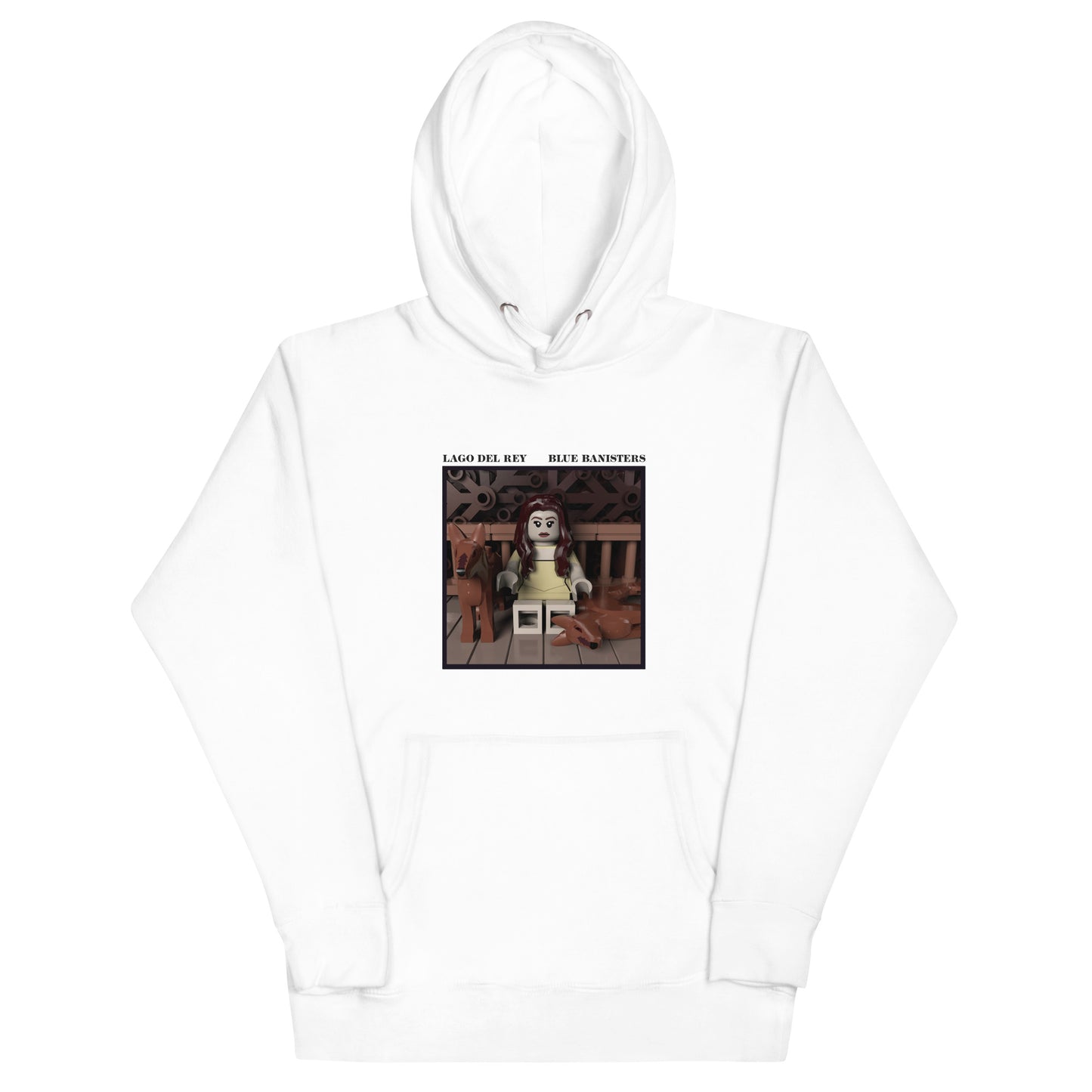 "Lana Del Rey - Blue Banisters" Lego Parody Hoodie