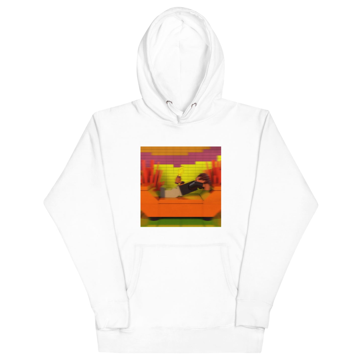 "redveil - Playing W/ Fire" Lego Parody Hoodie