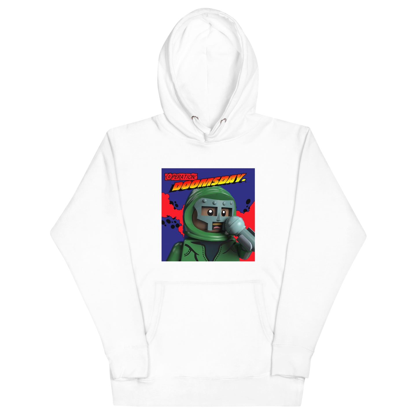 "MF DOOM - Operation: Doomsday [Vinyl Cover]" Lego Parody Hoodie